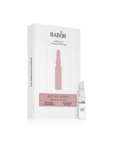 BABOR Ampoule Active Night ампули за регенериране на кожата 7x2 мл.