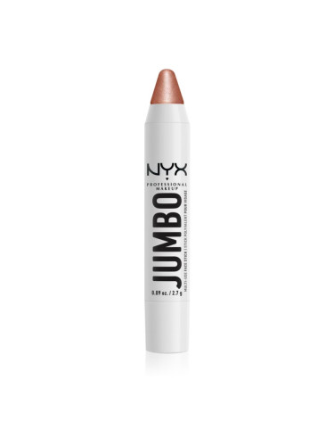 NYX Professional Makeup Jumbo Multi-Use Highlighter Stick кремообразен озарител с молив цвят 01 Coconut Cake 2,7 гр.