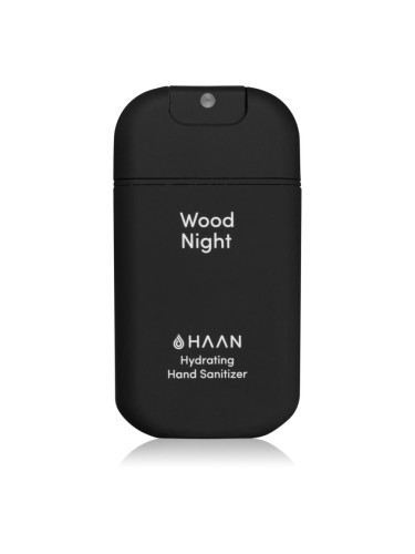 HAAN Hand Care Wood Night спрей за почистване на ръце с антибактериална добавка 30 мл.