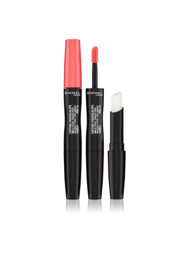 Rimmel Lasting Provocalips Double Ended дълготрайно червило цвят 600 Orange, You Comin? 3,5 гр.