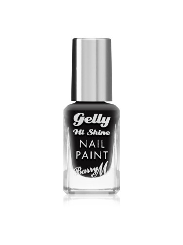 Barry M Gelly Hi Shine лак за нокти цвят Black forest 10 мл.