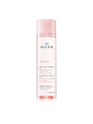 Nuxe Very Rose хидратираща мицеларна вода за много суха и чувствителна кожа 200 мл.