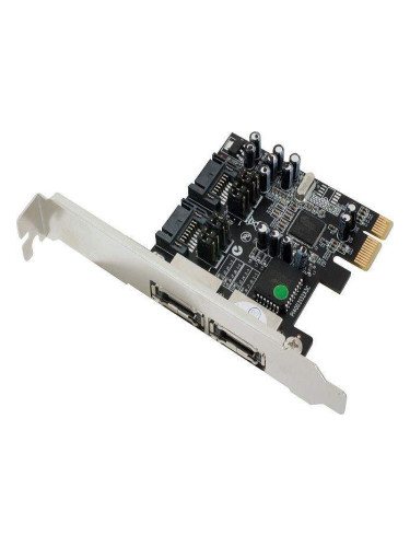 Платка eSATA и SATA PCIe Adapter Card DLFI -17476