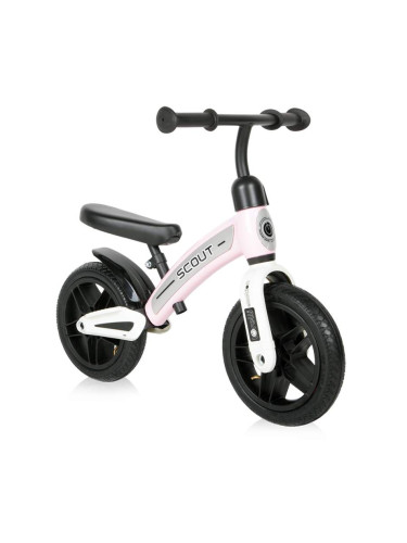 Lorelli Баланс-колело SCOUT, въздушни гуми, 2+ години, розово, 10410020022