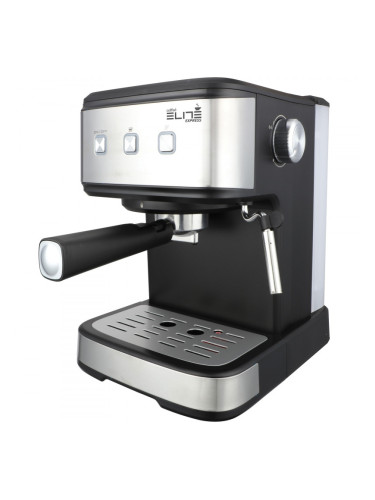 Еспресо машина за мляно кафе и капсули 3в1 Elite CMA-1223, 850W, 15 bar, 1.5l, Инокс