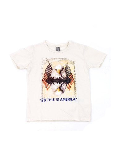 Тениска Eagle за момче от 3 до 8 години