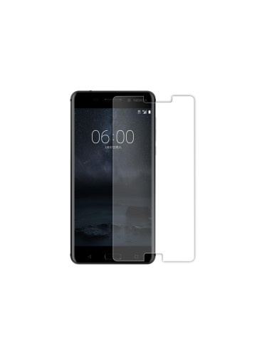 Стъклен протектор DeTech, за Nokia 6 (2017), 0.3mm, Прозрачен - 52415