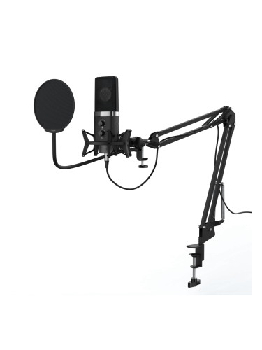 Настолен микрофон HAMA uRage Stream 900 HD Studio, Черен