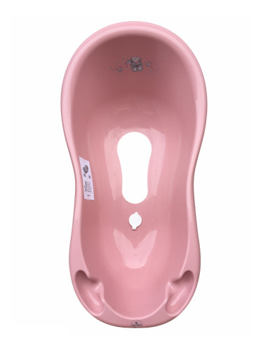 Lorelli Бебешка вана Bear, розова, с оттичане, 100 см, 10130480241
