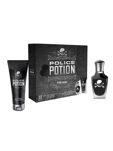 Police Potion Комплект за мъже EDP Парфюм 30 ml Душ гел 100 ml /2023