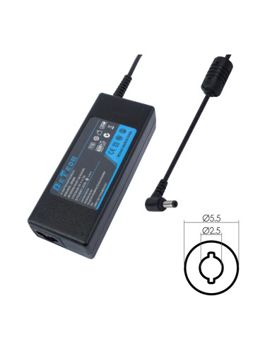 Адаптер DeTech за Asus 65W 19V/3.42A 5.5*2.5 - 263