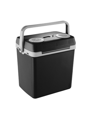 Електрическа хладилна чанта First Austria FA-5170-BA, 58W, 24 литра, 2 безчеткови мотора, Черна