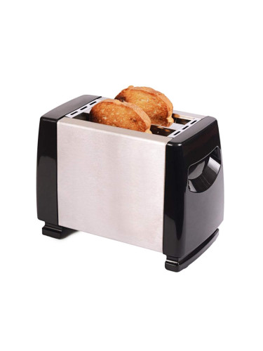 Тостер за хляб SAPIR SP 1440 BS, 750W, 2 филийки, 6 степени, Черен/Инокс