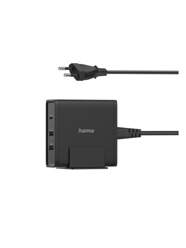 Универсална зарядна станция, за лаптоп / смартфон, 3 порта, USB-C / USB-A (PD), 5-20V/65W,