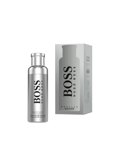 Hugo Boss Bottled On The Go, Spray Fresh, M EdT, Тоалетна вода за мъже, 2019 година, 100 ml