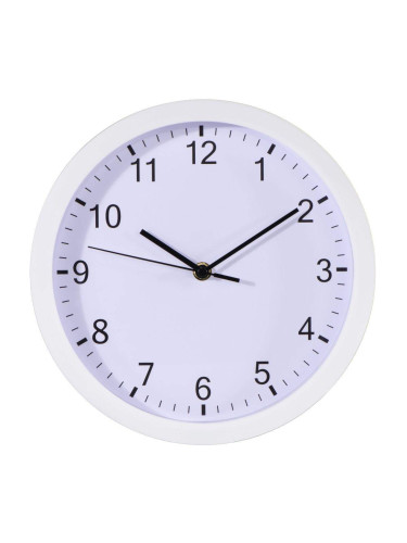 Стенен часовник Hama Pure, Ø 25 cm, за стена, Бял