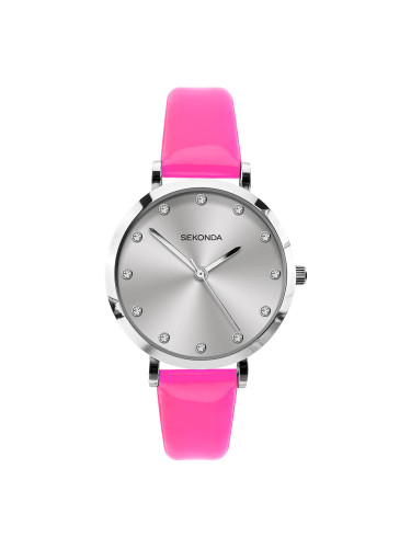 Дамски часовник Sekonda Editions Neon Pink - S-40012.00