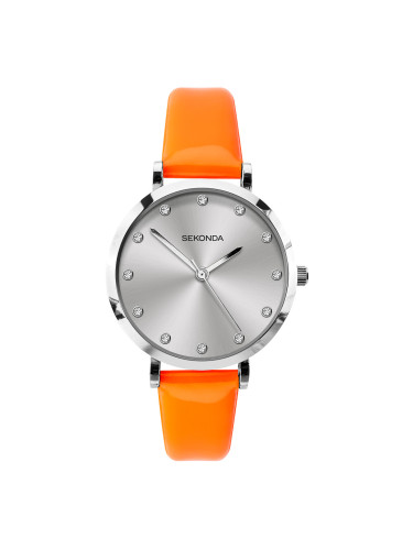 Дамски часовник Sekonda Editions Neon Orange - S-40011.00