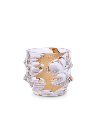 Чаша за уиски Bohemia 1845 Calypso Golden Ice 300ml, 6 броя