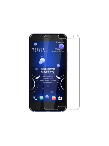 Стъклен протектор DLFI, за HTC U11 Life, 0.3mm, Прозрачен - 52410