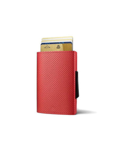 Портфейл Ogon - Cascade Slim, Traforato Red
