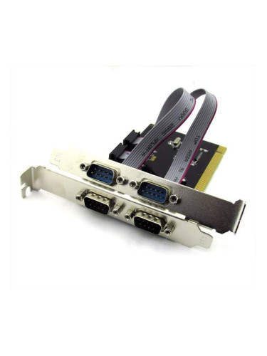 Платка PCI към 4 Serial port, DLFI - 17469