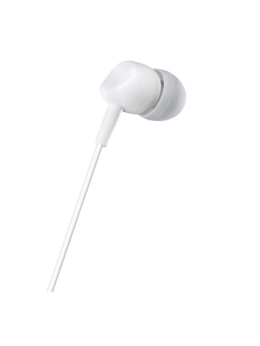 Слушалки с микрофон HAMA Kooky, 3.5 mm, In-Ear, Siri, Google Assistant, Бял