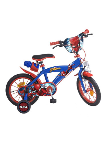 Детски велосипед Huffy 14", Spiderman, син