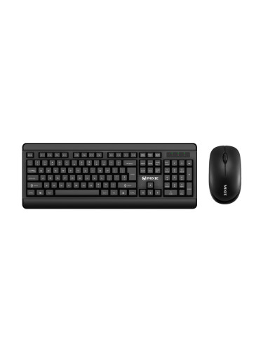 Комплект мишка и клавиатура Mixie MT-4100, Безжични, Черен - 6141