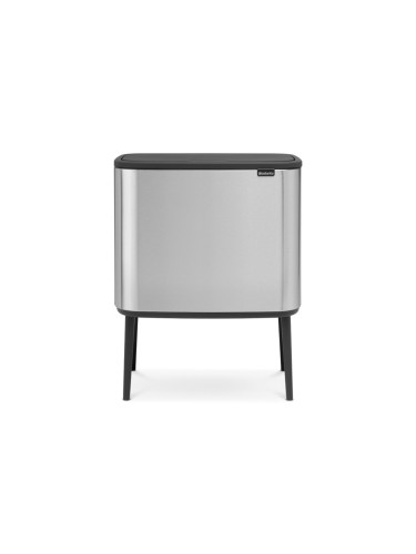 Кош за смет Brabantia Bo Touch 3x11L, Matt Steel Fingerprint Proof