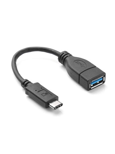 Преходник USB 3.1 TYPE-C към USB/F, Черен - 18224