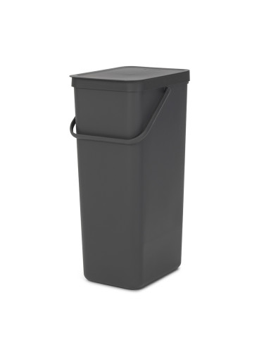 Кош за смет за разделно събиране Brabantia Sort&Go 40L, Grey