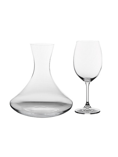 Комплект декантер и 6 броя чаши Bohemia Royal & Crystalite 31543-450