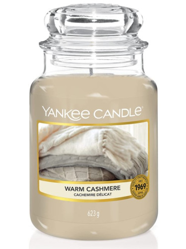 Yankee Candle Warm Cashmere Ароматна свещ 623 g Big Jar 