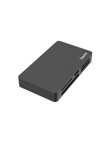 Четец за карти HAMA All in One, USB 3.0, SD/microSD/CF/MS, 5 Gbps, Черен