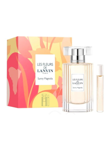 Lanvin Fleurs Sunny Magnolia Дамски комплект EDT Тоалетна вода 50 ml EDT Тоалетна вода 7.5 ml