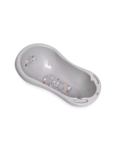 Lorelli Бебешка вана ZEBRA Grey, 84 см, синя, 10130500051