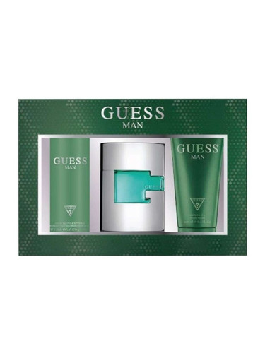 Guess Man Set Мъжки комплект EDT Тоалетна вода 75 ml Дезодорант 226 ml Душ гел 200 ml