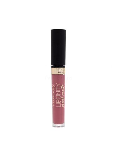 Max Factor Lipfinity Velvet Matte 24HRS Червило за жени 3,5 ml Нюанс 020 Coco Creme