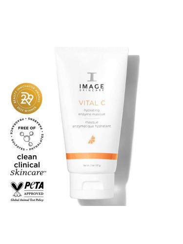 Хидратираща маска за лице с витамин С IMAGE Skincare VITAL C Hydrating Enzyme Masque