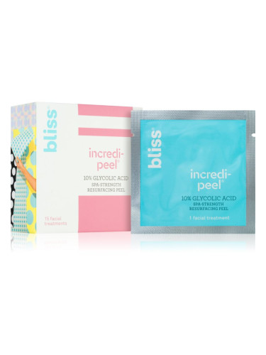 Bliss That´s Incredi-peel пилинг за лице с гликолова киселина 15 бр.