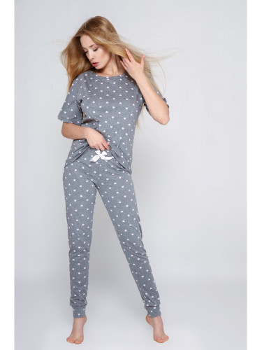 Класическа памучна пижама от две части Cristine