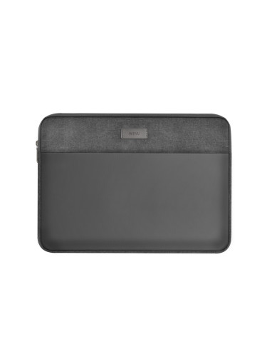 Чанта за лаптоп WiWu, 16", Сив - 45332