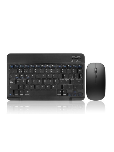 Комплект мишка и клавиатура DLFI 030, Bluetooth, Черен - 6165