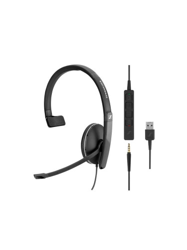 Sennheiser SC 135 Mono, USB & 3.5мм жак (MS) 508316