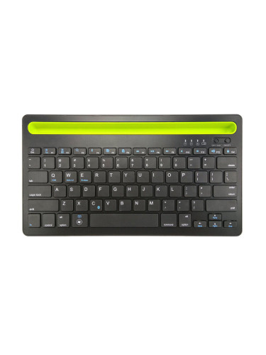 Клавиатура DLFI RK908, Безжична, Bluetooth, Черен - 6183