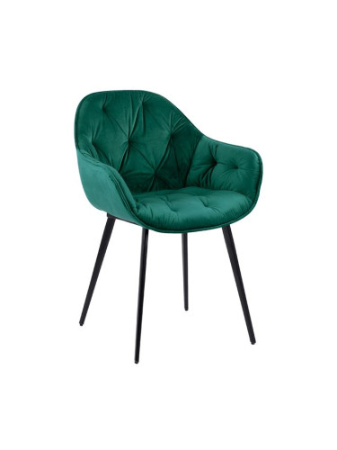 Кресло в зелен цвят