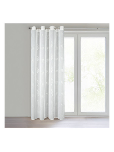 ПЕРДЕ ПОЛУПРОЗРАЧНО С КАПСИ 140/250СМ