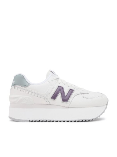 New Balance Сникърси WL574ZFG Бял