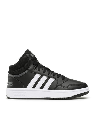 adidas Сникърси Hoops 3.0 Mid Classic Vintage Shoes GW3020 Черен